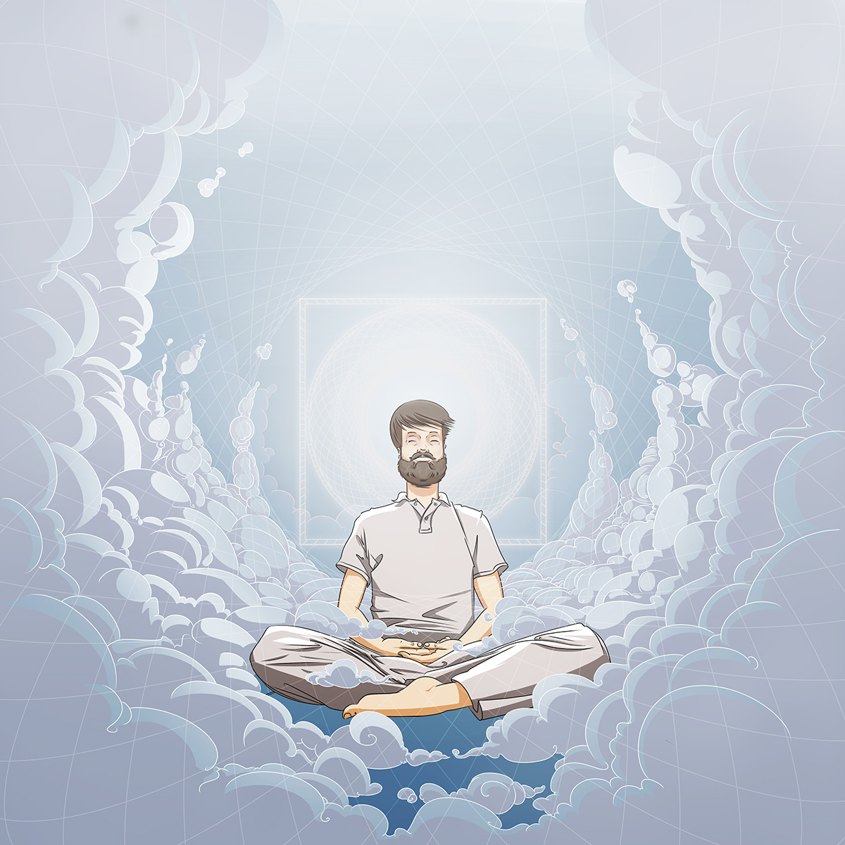 illustration méditation
