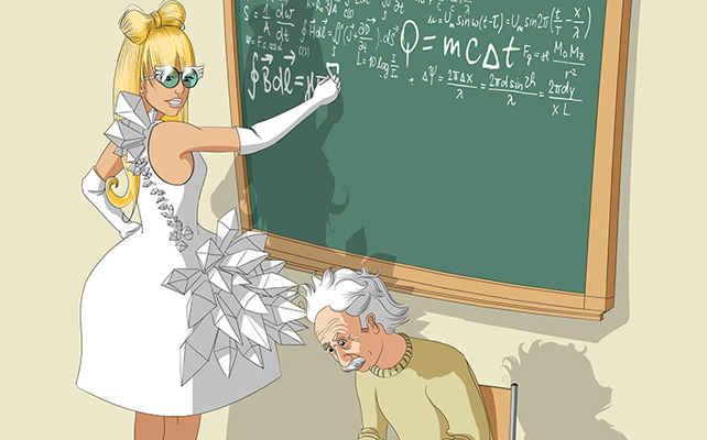 Lady Gaga et Einstein